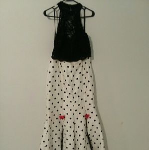 Custom 2pc prom gown